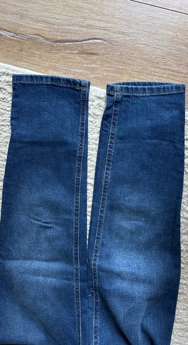 Kadın Mavi Kot Pantolon - Görsel 3