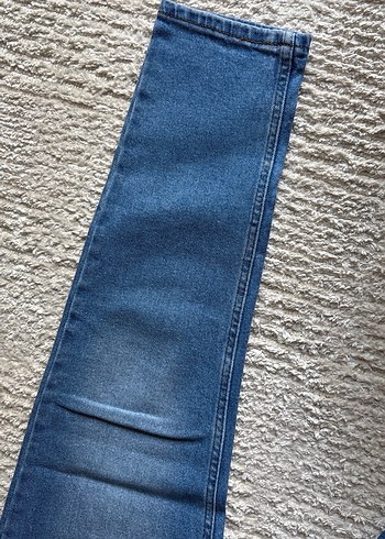 Kadın Mavi kot pantolon - Görsel 2