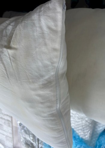 Beyaz Düz Yastık - Görsel 3