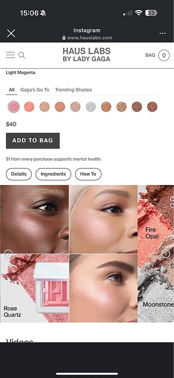 Sephora Haus labs HIGHLIGHTER