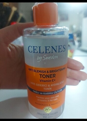 Beden Celenes yağlı ve karma ciltler tonik