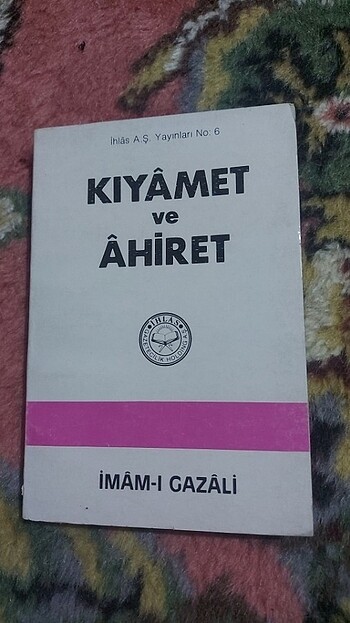 Kıyamet ve ahiret dini kitap