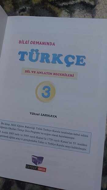 3.sınıf türkçe konu anlatımlı test kitabı