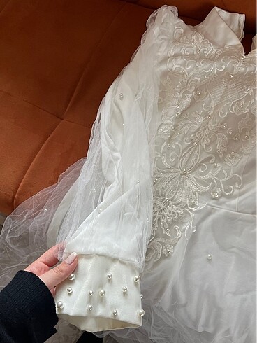 Gelinlik nişan elbisesi - Görsel 3