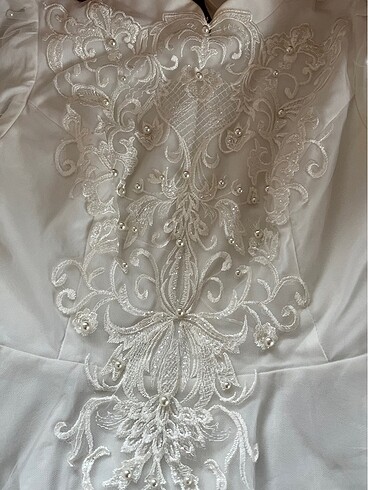 Gelinlik nişan elbisesi - Görsel 4