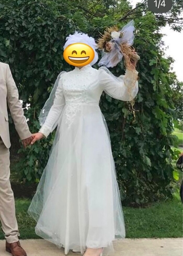 Gelinlik nişan elbisesi - Görsel 2