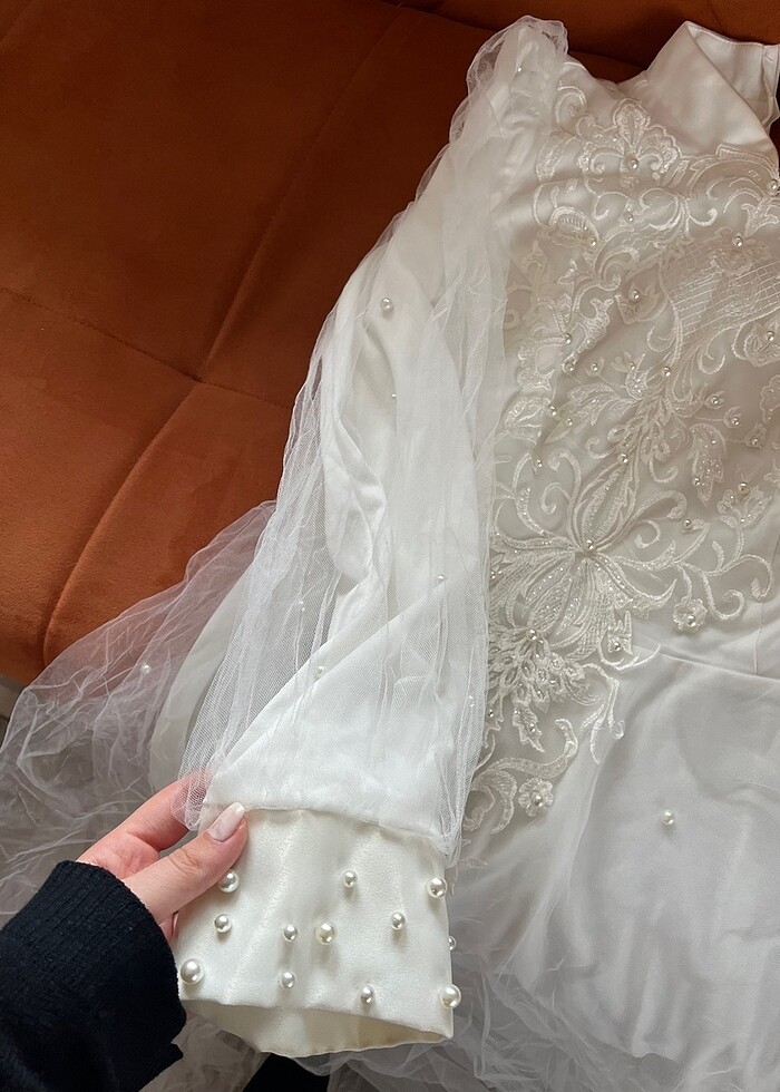 Gelinlik nişan elbisesi - Görsel 3