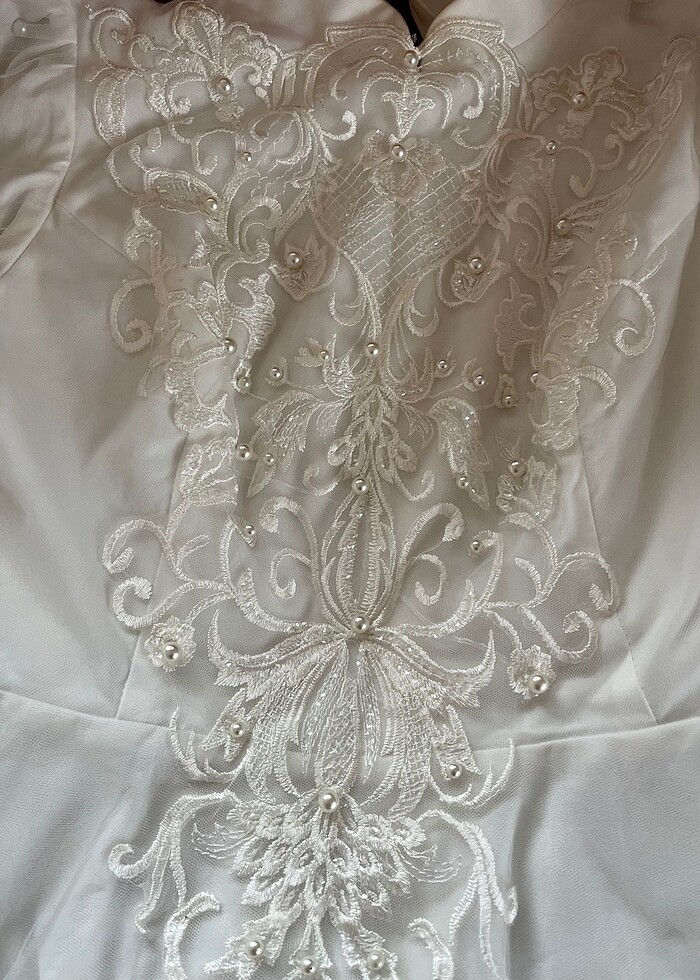 Gelinlik nişan elbisesi - Görsel 4