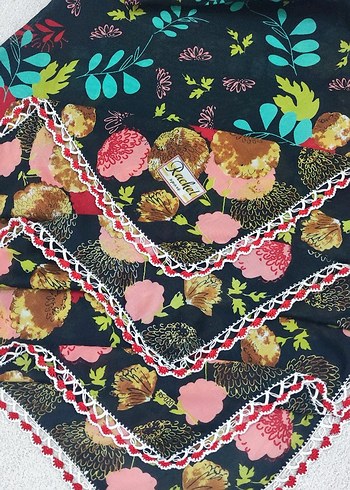 Çeyizlik Oyalı Tülbent - Görsel 2