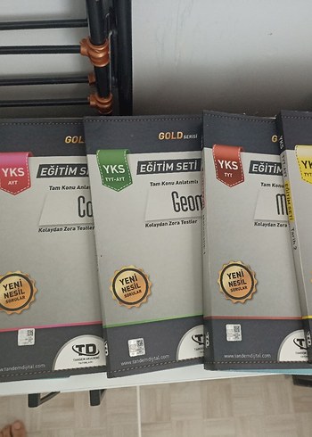 YKS Eğitim Seti Gold Serisi Soru Kitapları