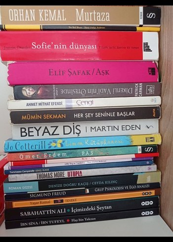 Çeşitli roman ve Kitapları Seti - Görsel 4