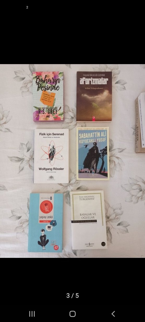 Çeşitli roman ve Kitapları Seti - Görsel 2