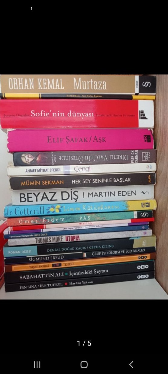 Çeşitli roman ve Kitapları Seti - Görsel 4