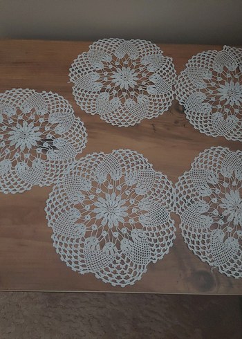 El Yapımı Bohem Dantel peçete - Görsel 2