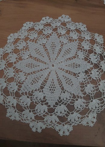 Bohem El Örgüsü Dantel Masa peçetesi