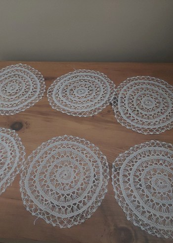 Bohem Tarzı El Yapımı Dantel peçete - Görsel 2