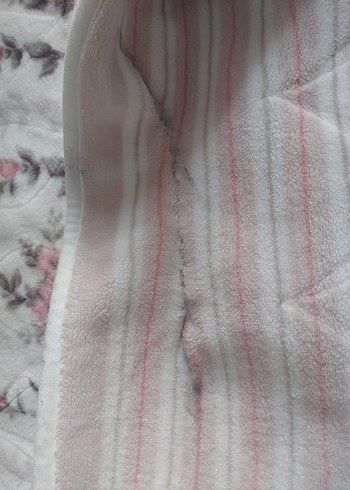 Pembe Çiçek battaniye - Görsel 4