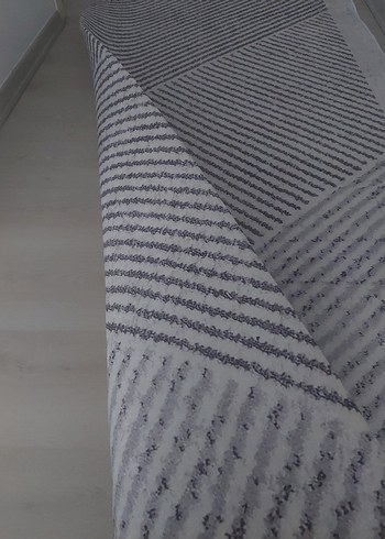 Gri Çizgili Çağdaş Halı - Görsel 4