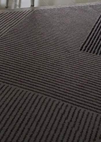 Gri Çizgili Çağdaş Halı - Görsel 5