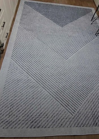 Gri Çizgili Çağdaş Halı - Görsel 6