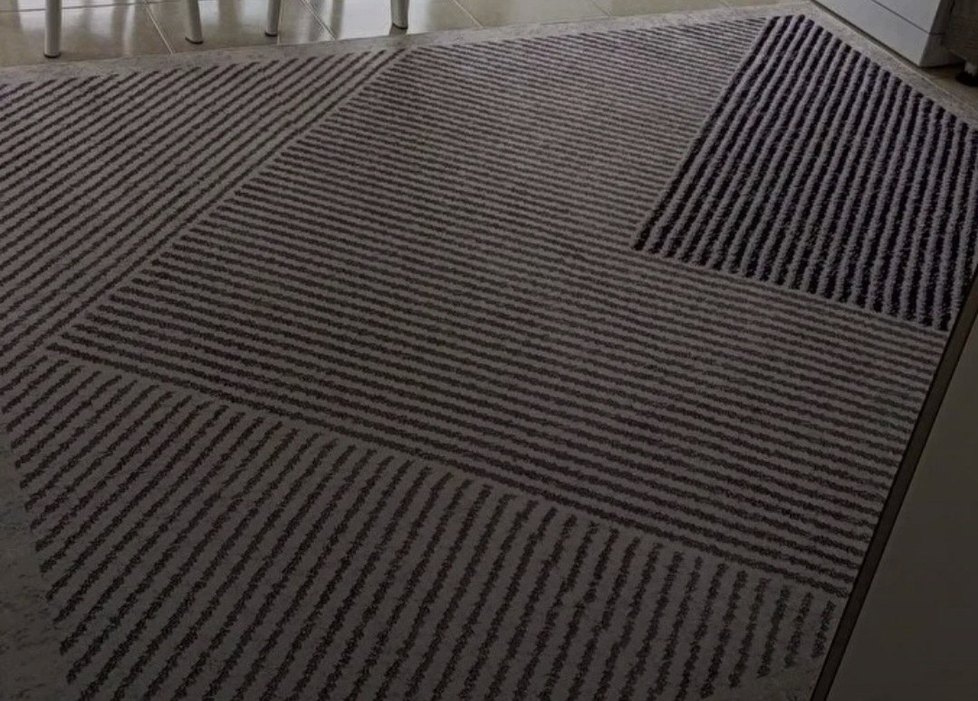 Gri Çizgili Çağdaş Halı - Görsel 5