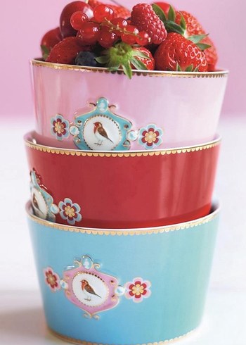 Pip studio love birds mavi kase