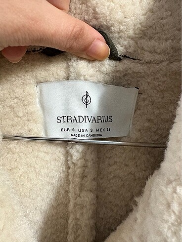 s Beden haki Renk Stradivarius Haki Biker Ceket