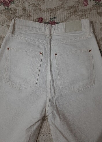 32 Beden Zara krem pantolon