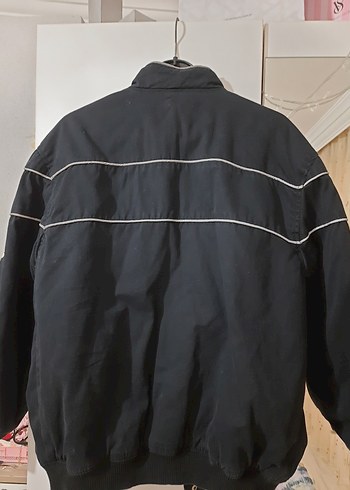 Siyah Racer Ceket - Görsel 8