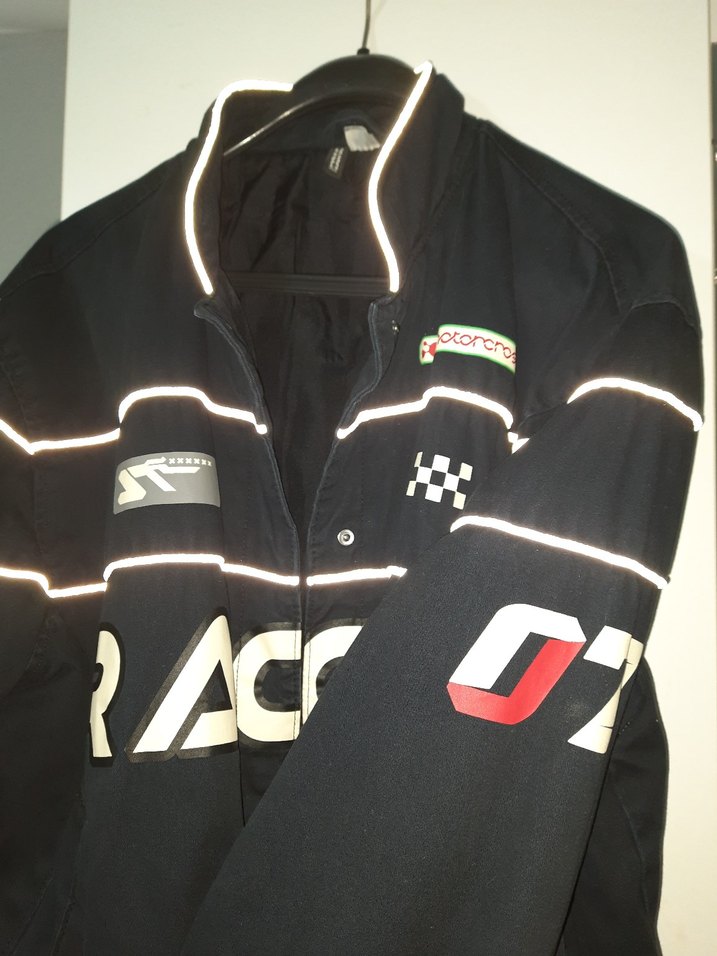 Siyah Racer Ceket - Görsel 5