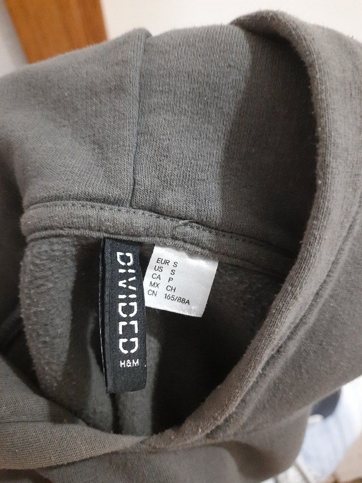 koyu yesil Kadın Oversize Sweatshirt - Görsel 3