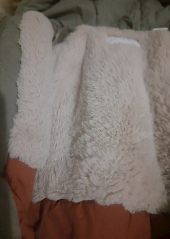 Kürklü Kapüşonlu unisex Çocuk Montu - Görsel 3