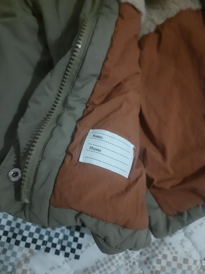 Kürklü Kapüşonlu unisex Çocuk Montu - Görsel 5