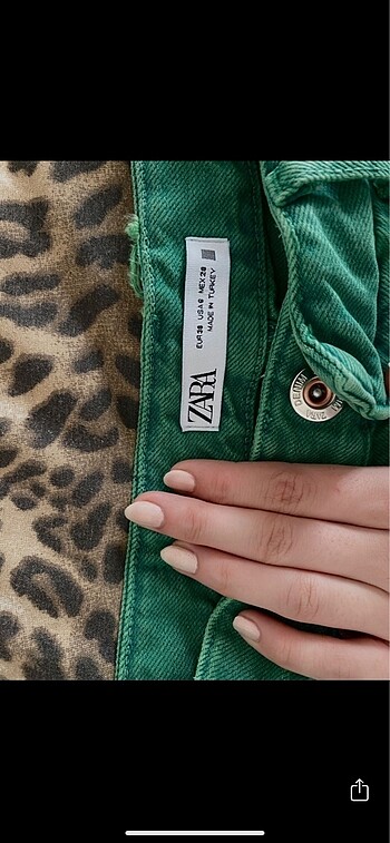Yeşil ZARA jean