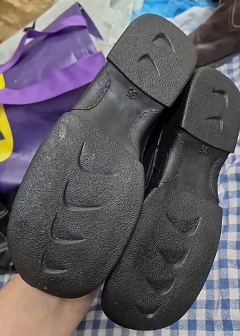 kızÇocuk Siyah Tokalı Loafer Ayakkabı - Görsel 5