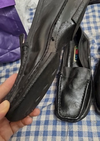 kızÇocuk Siyah Tokalı Loafer Ayakkabı - Görsel 4