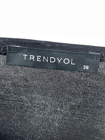 36 Beden siyah Renk Trendyol & Milla Kısa Elbise %70 İndirimli.