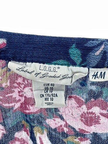 40 Beden lacivert Renk H&M Kısa Elbise %70 İndirimli.