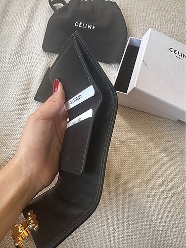 Beden siyah Renk Celine kartlık