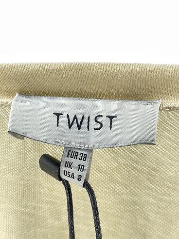 38 Beden çeşitli Renk Twist Günlük Elbise %70 İndirimli.