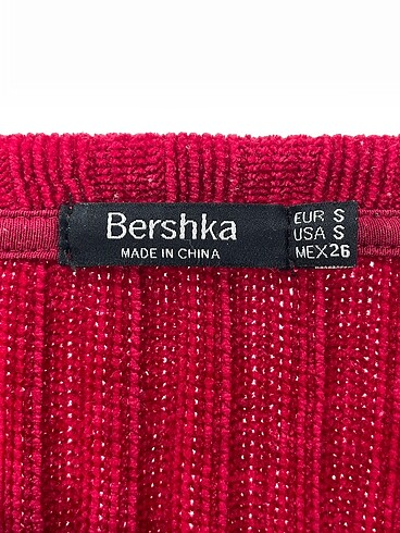 s Beden kırmızı Renk Bershka Kazak / Triko %70 İndirimli.