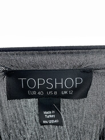 40 Beden siyah Renk Topshop Bluz %70 İndirimli.