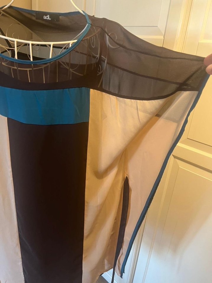 ADL Şifon elbise tunik - Görsel 5