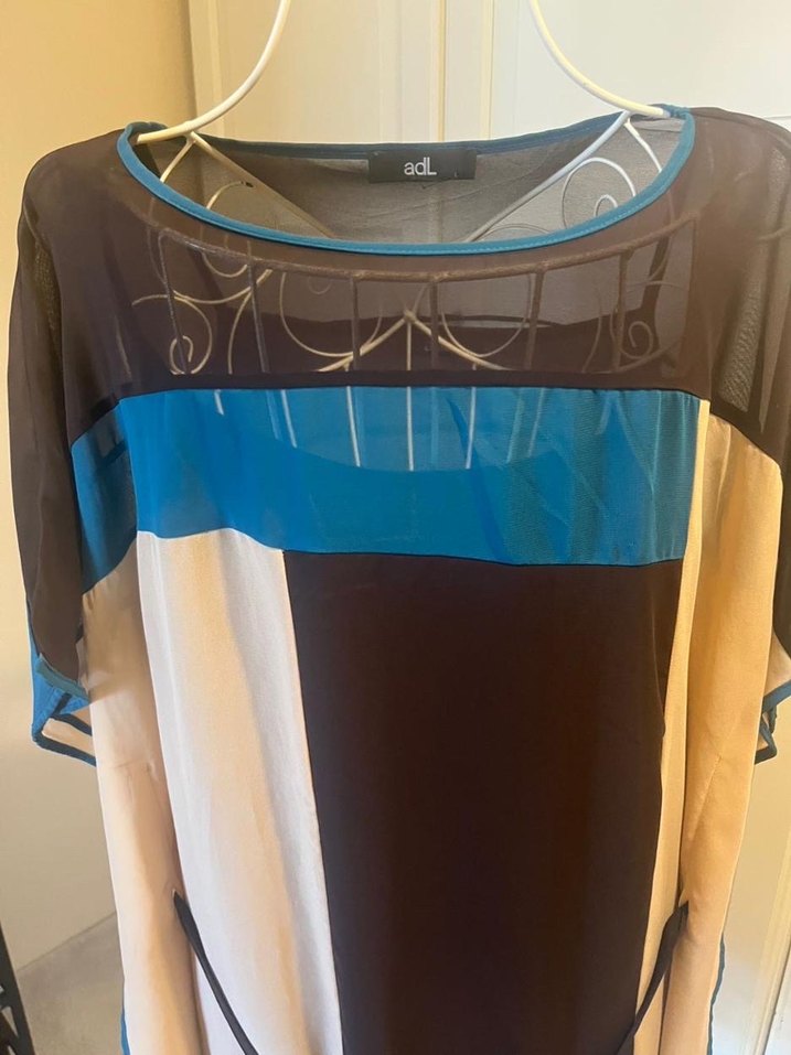 ADL Şifon elbise tunik - Görsel 2