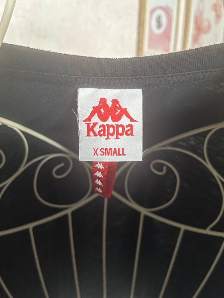 KAPPA Kadın Siyah Crop - Görsel 4