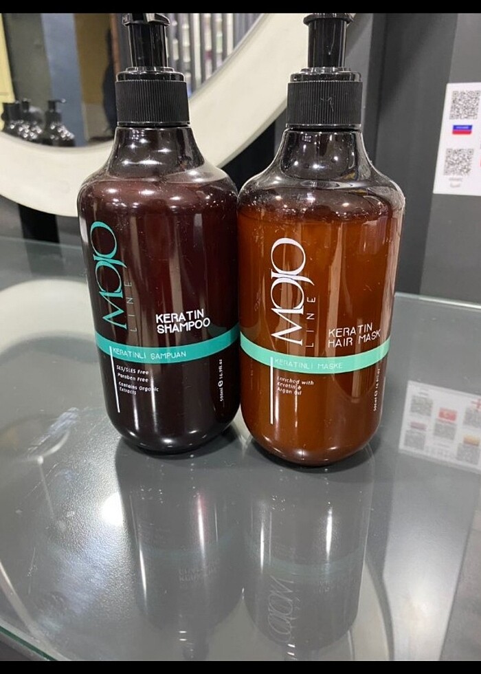 MOJO LİNE KERATİNLİ ŞAMPUAN+MASKE - Görsel 2