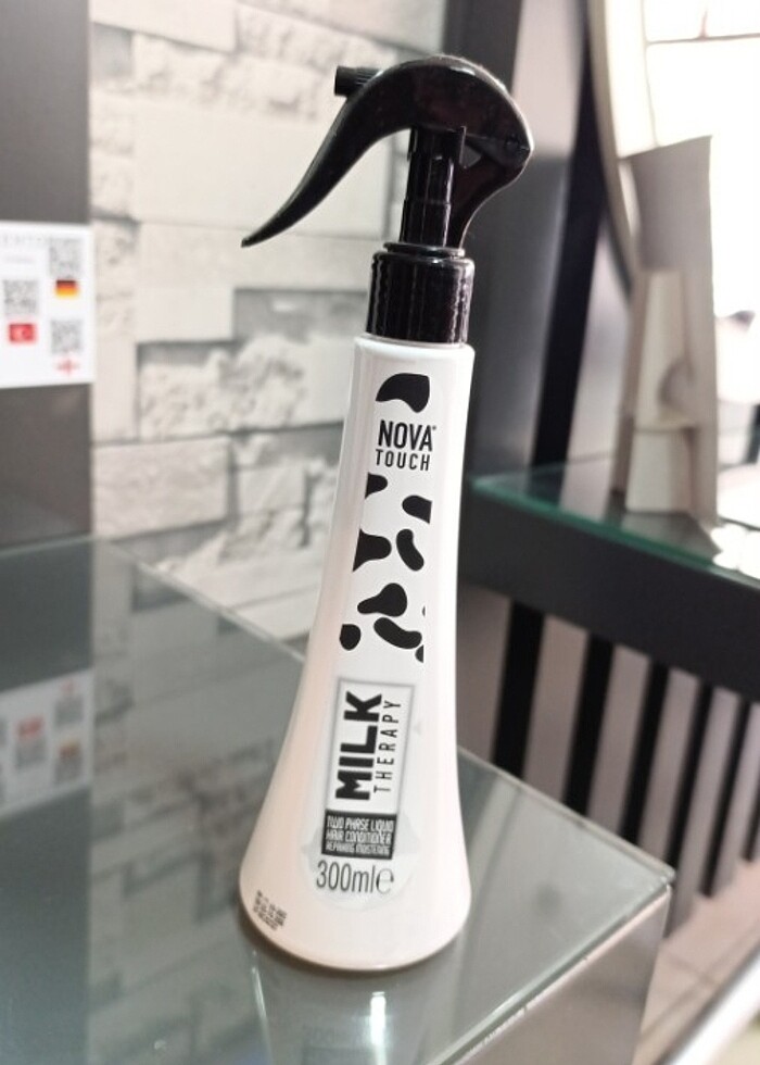 NOVA TOUCH MİLK THERAPY SIVI SAÇ KREMİ ONARICI NEMLENDİRİCİ - Görsel 2