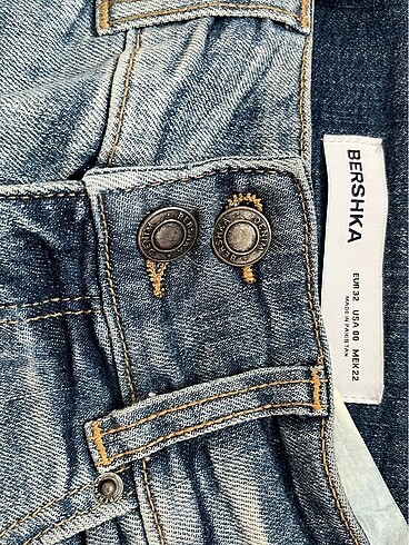 32 Beden bershka low waist bootcut jean