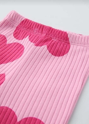 Zara Kalp baskılı kız çocuk takım 