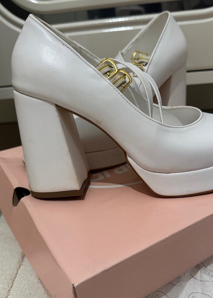 Gelin topuklu ayakkabısı - Görsel 3